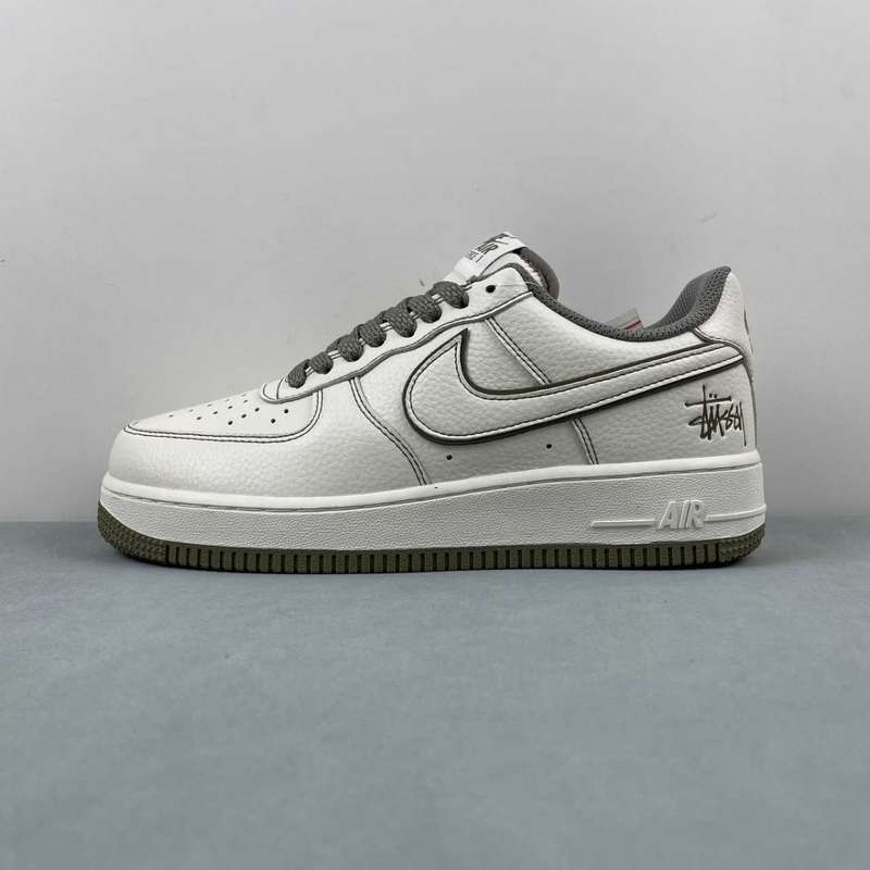 Air Force Stussy White And Grey Retro