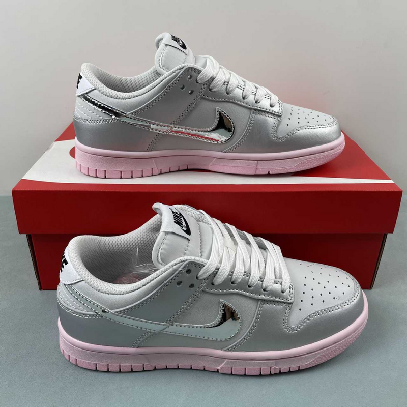 Dunk Low Lx Metallic Silver Pink