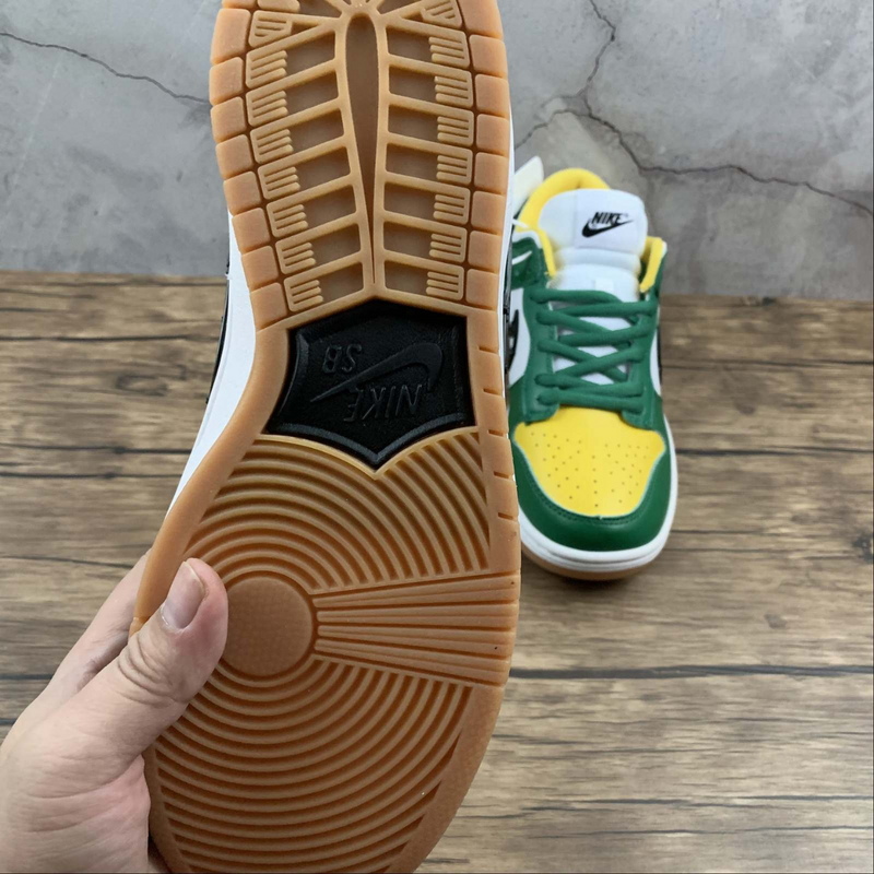 Dunk Low SB Pine Green and Varsity Maize