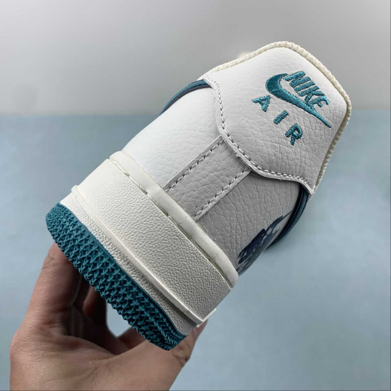 Air Force Panda Suede White
