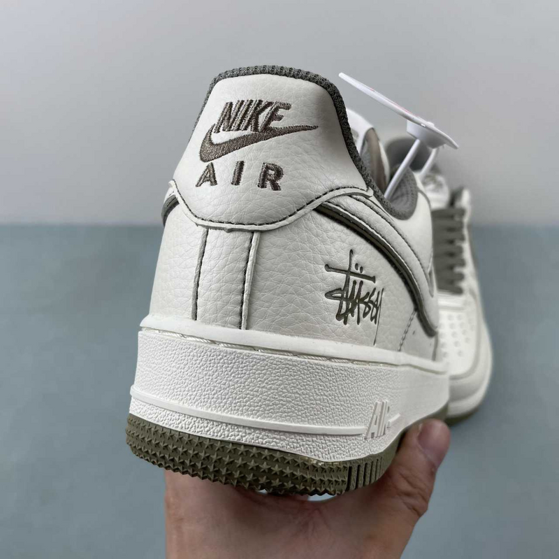 Air Force Stussy White And Grey Retro