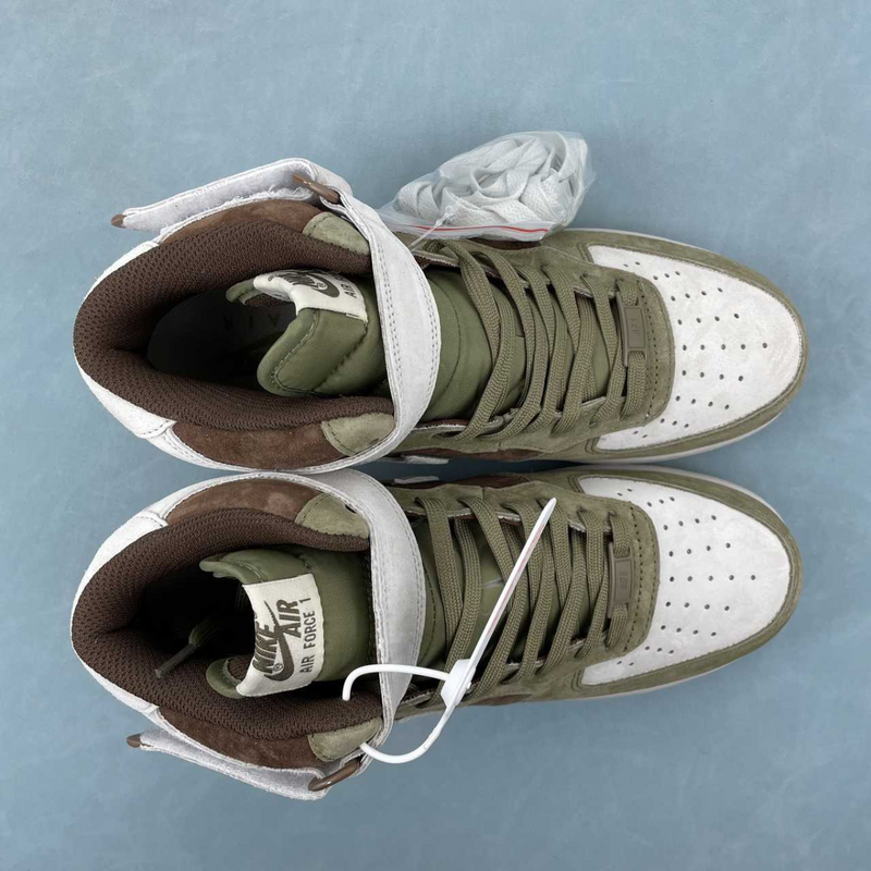 Air Force Coffe White High Top
