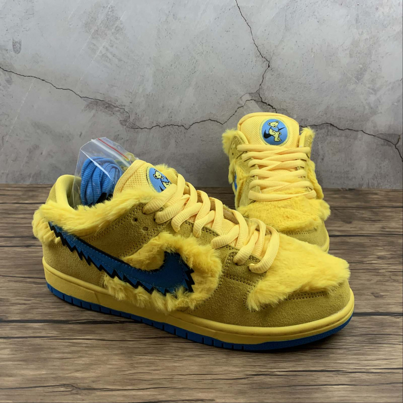Dunk Low SB Grateful Dead Bears Yellow